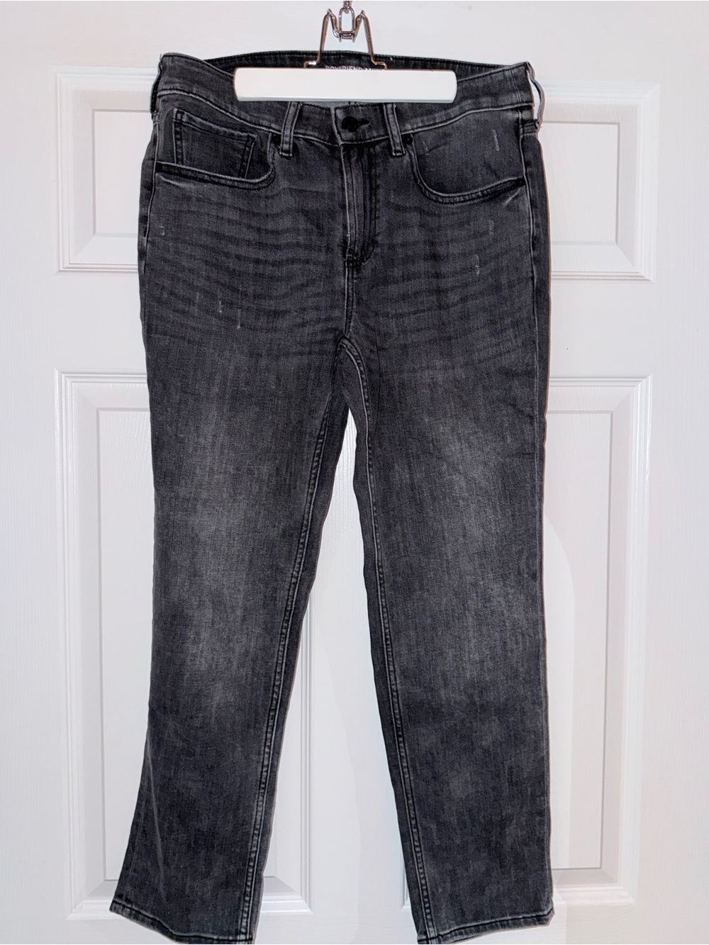 Chico's Women's Charcoal Black Slim Straight Jeans